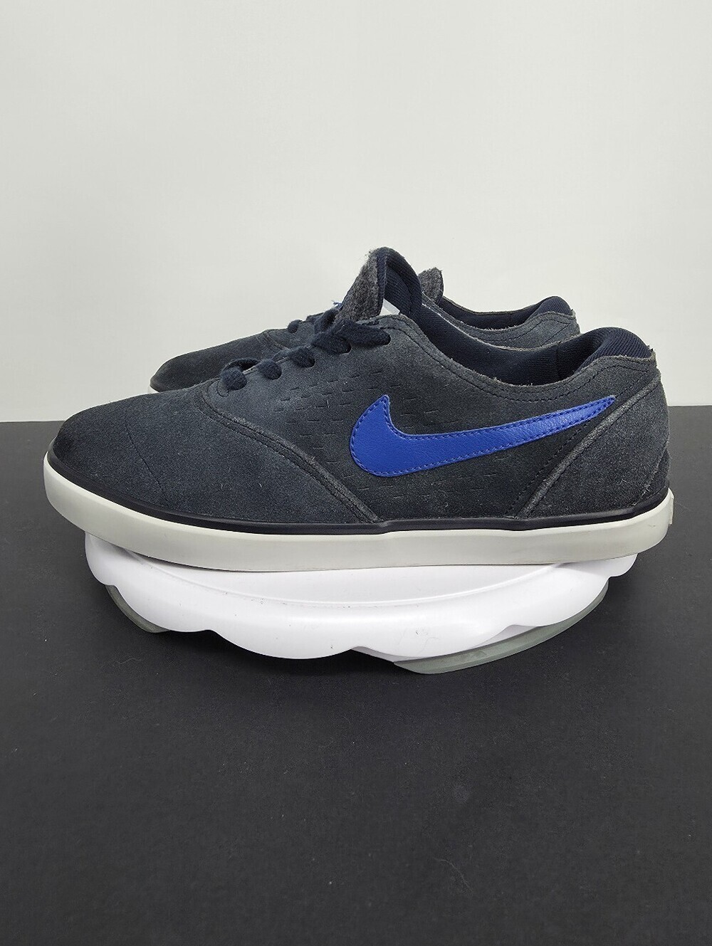 Nike SB Eric Koston 2 LR Dark Obsidian Blue Suede Skate Shoes Size 9.5